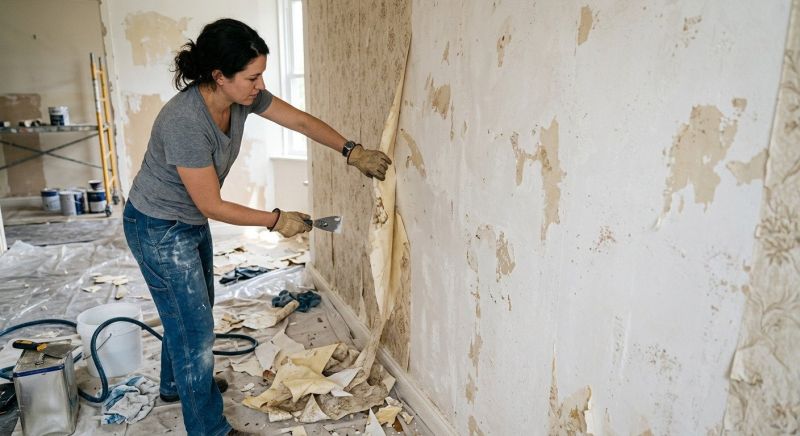 Wallpaper Removal Service in Overland Park, KS