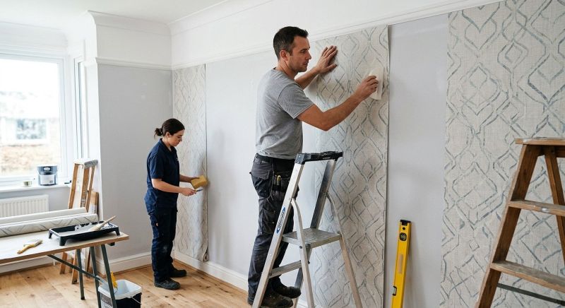 Commercial Wallpapering in Overland Park, KS