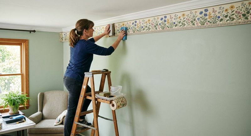 Hallway Wallpaper Installation in Kansas City, KS