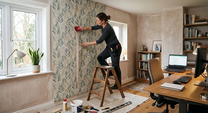 Kitchen Wallpaper Installation in Alpharetta, GA