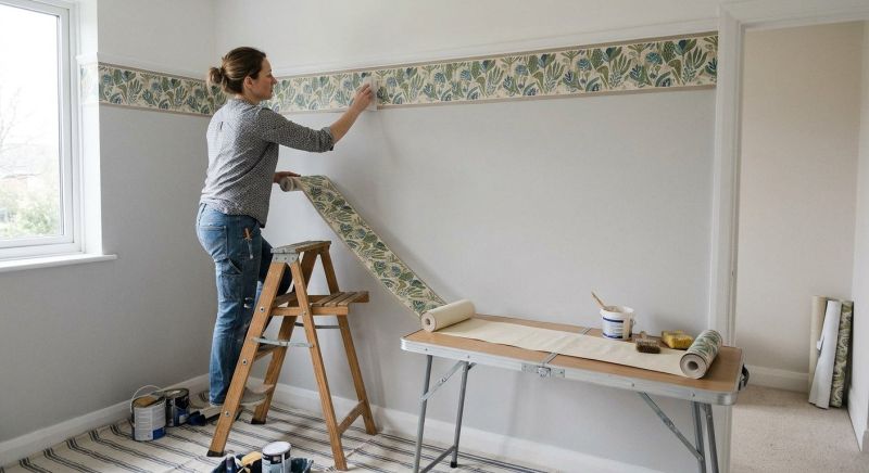 Kitchen Wallpaper Installation in Kansas City, MO