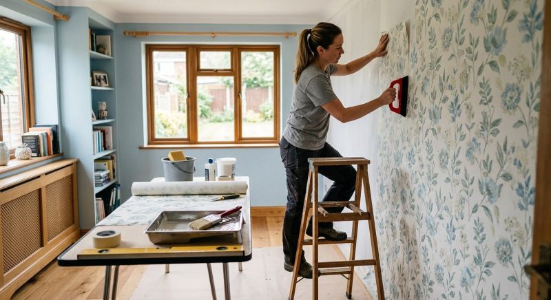 Kitchen Wallpaper Installation in Denver, CO