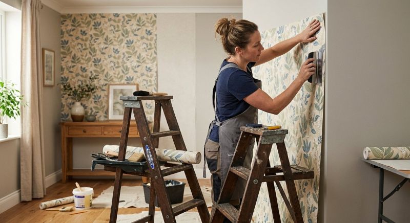 Kitchen Wallpaper Installation in Overland Park, KS