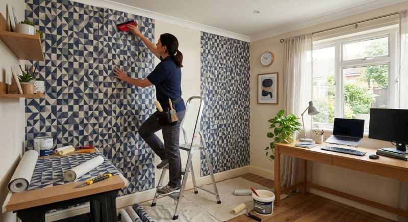 Office Wallpaper Installation in Alpharetta, GA