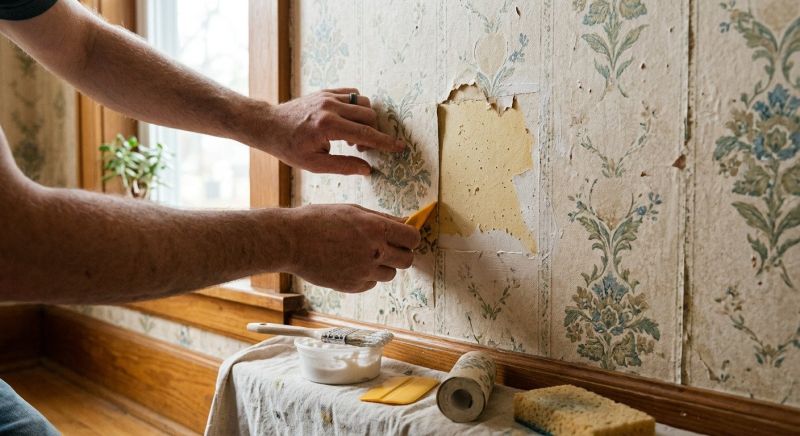 Wallpaper Repair in Conroe, TX