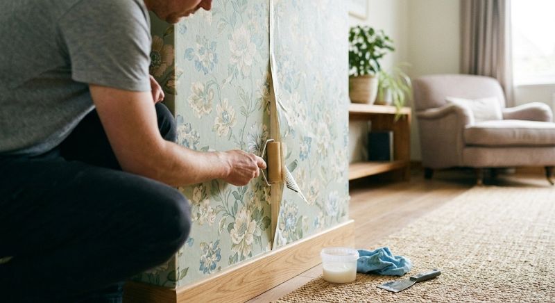 Wallpaper Seam Repair in Olathe, KS